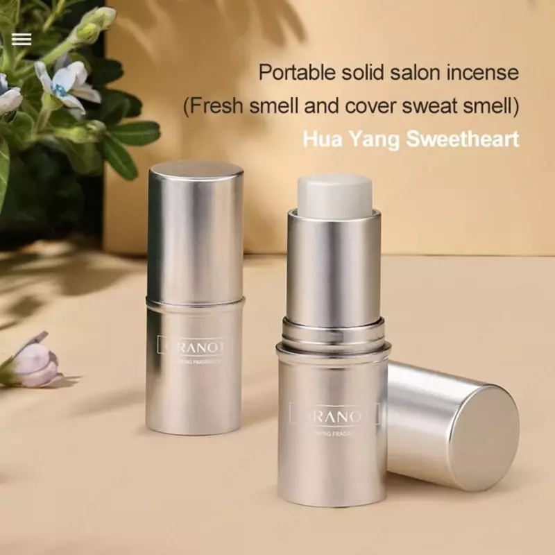 Oranot Портативный твердый парфюм для женщин и мужчин Твердый парфюм в основном использует воск и жир в качестве носителя  который более сдержанный и нежный  чем жидкий парфюм. Аромат не разбавляется