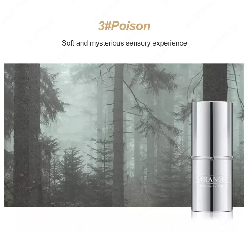   Oranot Портативный твердый парфюм для женщин и мужчин Твердый парфюм в основном использует воск и жир в качестве носителя  который более сдержанный и нежный  чем жидкий парфюм. Аромат не разбавляется