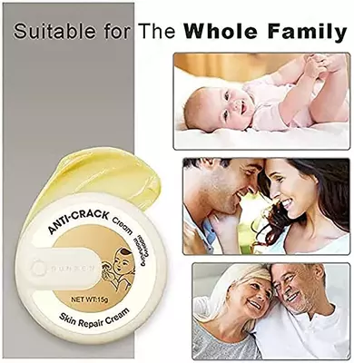 Универсальный крем от трещин на пятках прекрасно увлажнит сухую кожу. Подходит как для ног