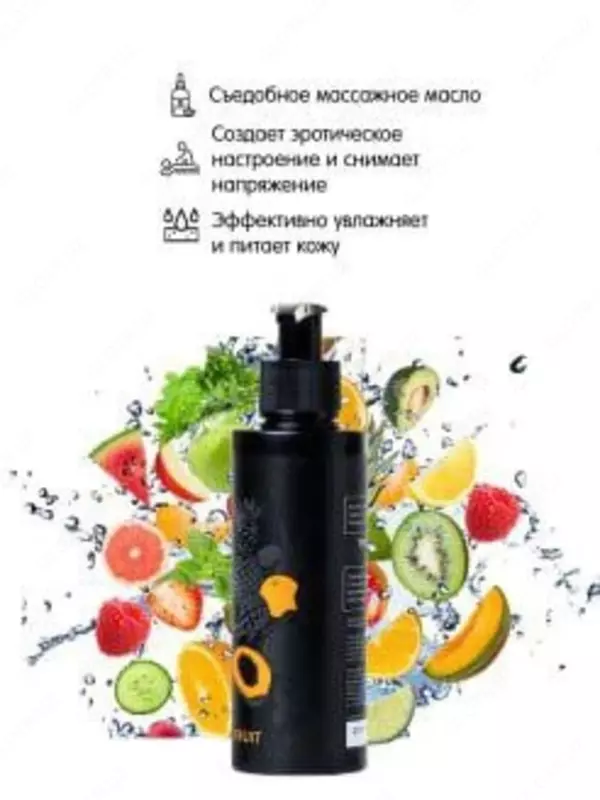 Ферамонное интимное массажное масло Erotist Tropical Fruit с ароматом тропических фруктов. Это съедобное масло для долгого страстного массажа любимого человека. Оно обеспечивает гладкое и шелковистое