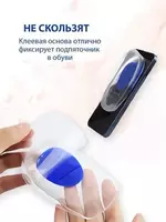  Гелевые ортопедические полустельки (подпяточники) Только в розницу