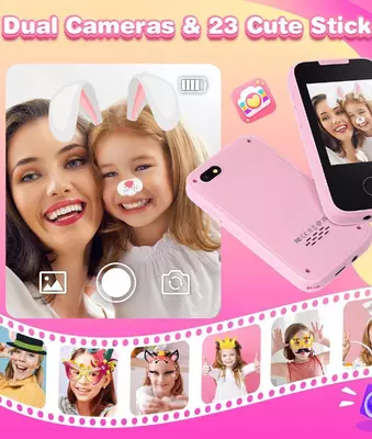 Kids Smartphone Смартфон Green Lion Kids 2,8" — это фантастическое устройство, разработанное специально для детей. В него уже загружено 13 развлекательных игр, которые увлекут и развлекут детей. Благо