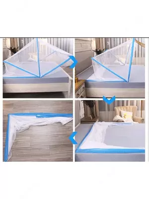 Москитная сетка на кровать от комаров мух мошек защитная - ЯТТ "Домашний Уголок"