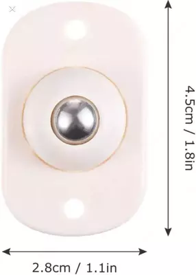 Универсальные колесики для мебели Чтобы не царапать пол и не оставлять на нем потертости воспользуйтесь универсальными роликами для мебели на клейкой основе. Такие колесики помогут защитить любое напо