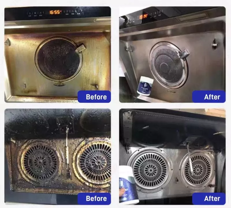 Кухонный порошковый обезжириватель-Кухонный очиститель тяжелого масла