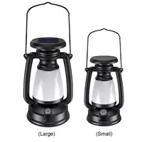 Солнечный фонарь Винтажный фонарь для кемпинга Type-C USB Зарядка рабочий светильник светодиодный настольный ночник Водонепроницаемый светильник для палатки Наружное - Yoritgichlar