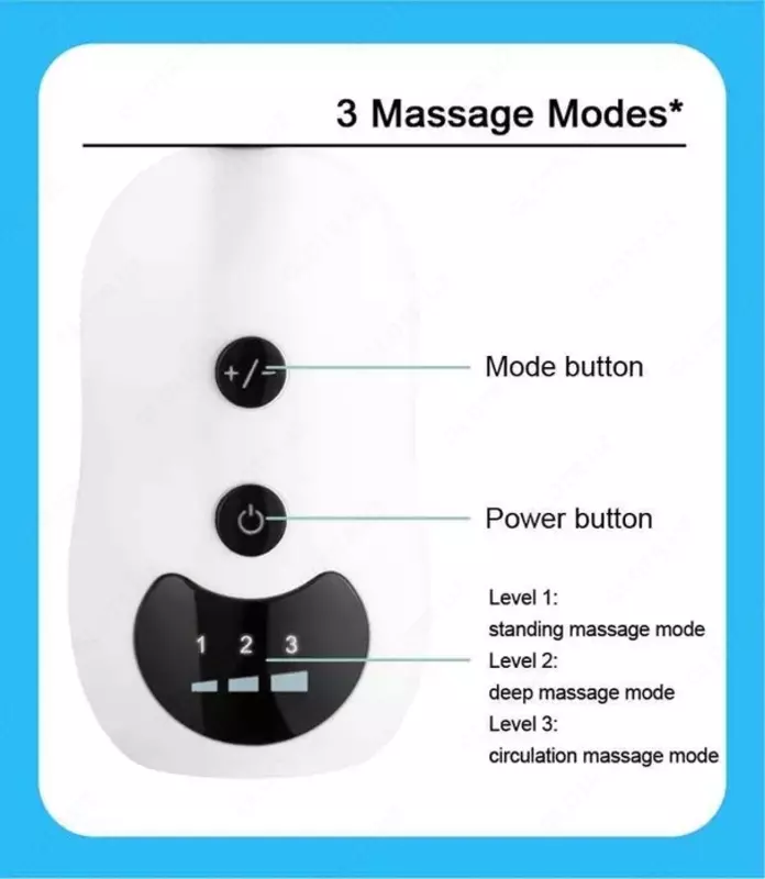 Электрический тренажер для мышц полости рта 3 в 1 Vancocon VA-509 • В