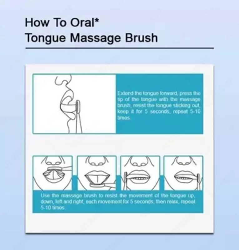 Электрический тренажер для мышц полости рта 3 в 1 Vancocon VA-509 • В