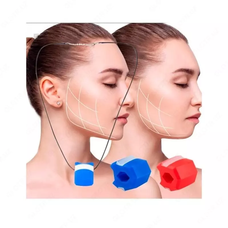 Тренажер для лица, для подтяжки контура/ Эспандер для скул