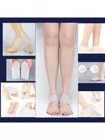  Силиконовые женские стельки для увеличения роста/с внутренним подъемом/накладки на пятки/для снятия боли/ усталости - Домашний Уголок