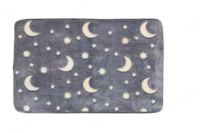 Коврик для ванной светящийся в темноте «Светящиеся фигуры»