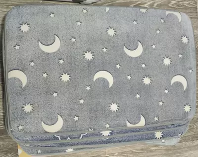 Коврик для ванной светящийся в темноте «Светящиеся фигуры», 50×80 см,