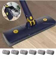  Универсальная швабра с отжимом предназначена для сухой и влажной уборки.Легкий отжим и быстрая очистка сделают комфортным наведение порядка в доме. В комплект для уборки входит насадка из тканой микро - 