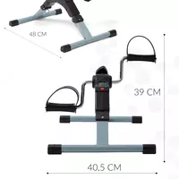 Педальный тренажер для ног и рук Аэроб Нью — это отличная возможность получать аэробную нагрузку не выходя из дома. Компактное устройство с легкостью заменит комплекс самых сложных упражнений