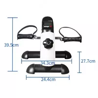  Мини-велотренажёр с компактной конструкцией предназначен для разработки двигательной активности рук и ног после перенесённых травм и операций. Преимущества педального тренажёра в том  что он не заним - Домашний Уголок