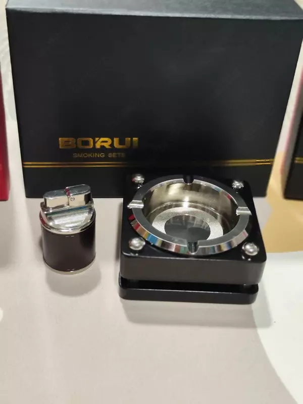  Пепельница и зажигалка Domashniy ugolok XK