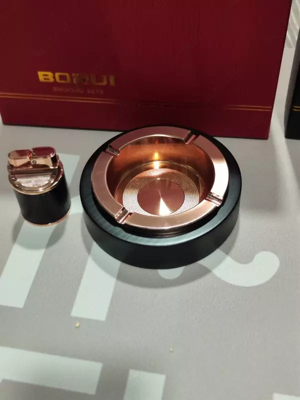  Пепельница и зажигалка - Domashniy ugolok XK