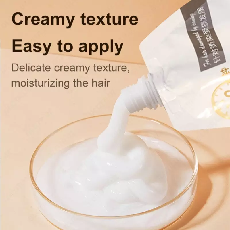 Шелковистый гладкий кератиновый восстанавливающий крем lpp уход за волосами