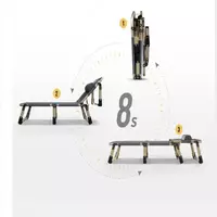  Складная раскладушка с регулируемым подголовником - 