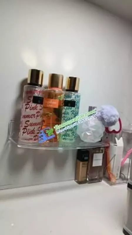  Полочка для хранения на липучке можете хранить пульт дистанционного управления  очки  часы и т. Д. Материал: пластик Размер: прибл. 12x9x5 см-30 000 Размер: прибл. 25x10x5 см-40 000 Прочие товары для дома