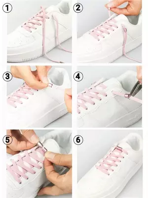 Шнурки для обуви эластичные широкие с фиксатором Только в розницу