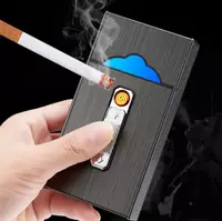 Портсигар с USB зарядкой (для тонких сигарет) - 150 000 сум