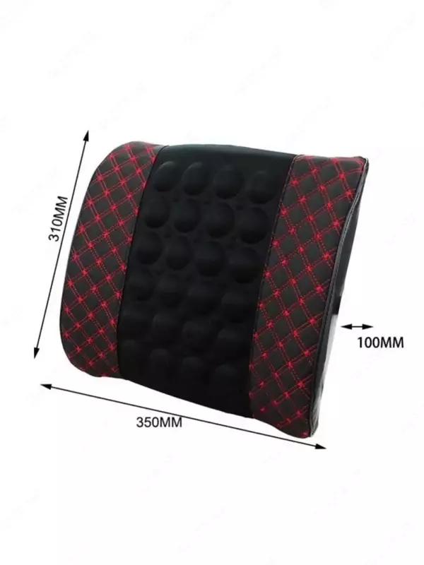 Ортопедическая массажная спинка в автомобиль - снижает утомление мышц спины, а анатомически правильная форма поддержит осанку и желанный комфорт Спинка для поясницы повторяет изгибы Вашего тела, рассл