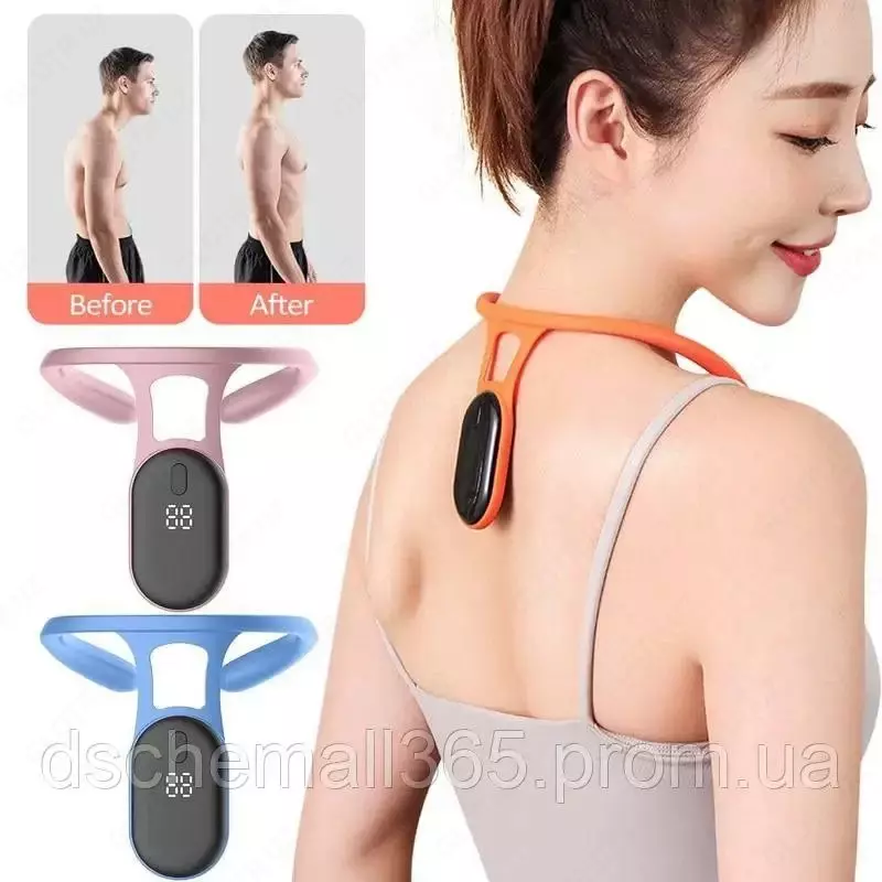 Умный корректор осанки для спины с вибрацией, корсет от сутулости с датчиком неправильного положенияУмный корректор осанки для спины с вибрацией, корсет от сутулости с датчиком неправильного положения