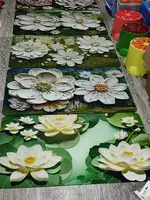  Коврик влаговпитывающий для ванной Размер 90*60см Домашний Уголок