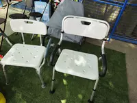  Domashniy ugolok XK - Suyanchiq va qoltiqli yigma dush kreslo