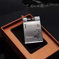 Металлическая Индукционная леопардовая зажигалка