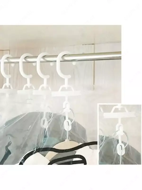  Вакуумный пакет с вешалкой крючком для хранения одежды сэкономят 80% места в шкафу. Вакуумные пакеты с с клапаном предназначены для хранения костюма  платья  куртки  пальто и других вещей. Вакуумный п Только в розницу