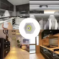 Светильник LED light with Remote Control set идеально подходит для отключения питания и тускло освещенных областей. Светильник можно закрепить внутри шкафа