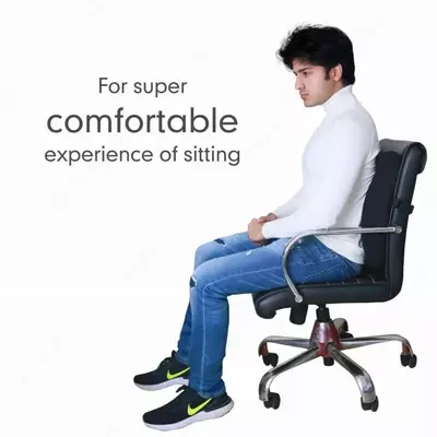 Ортопедическая поддержка спины из пены с эффектом памяти высокой плотности — универсальный размер, удобный