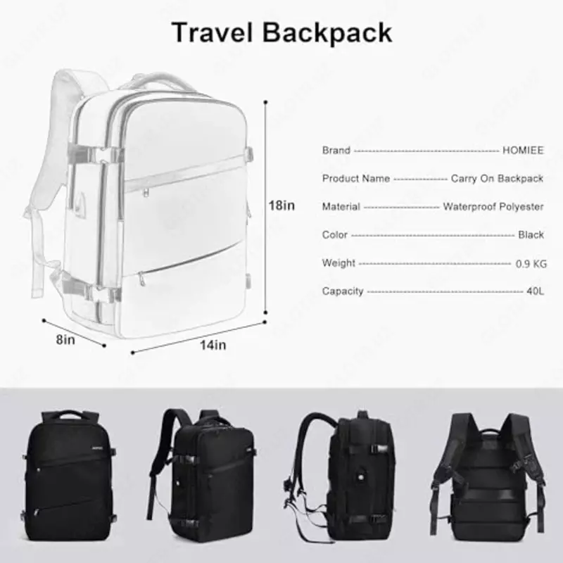 Рюкзак для ручной клади HOMIEE