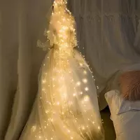 150 000 сум Светодиодная гирлянда Конский хвост Роса на елку 200 LED 10 нитей 2м т ✨ Гирлянда Конский хвост Роса на елку с 200 LED лампами на 10 нитях