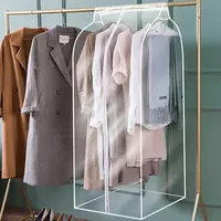 Прозрачный чехол-органайзер для одежды