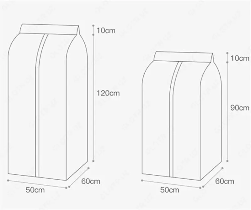 75 000 сум Прозрачный чехол-органайзер для одежды