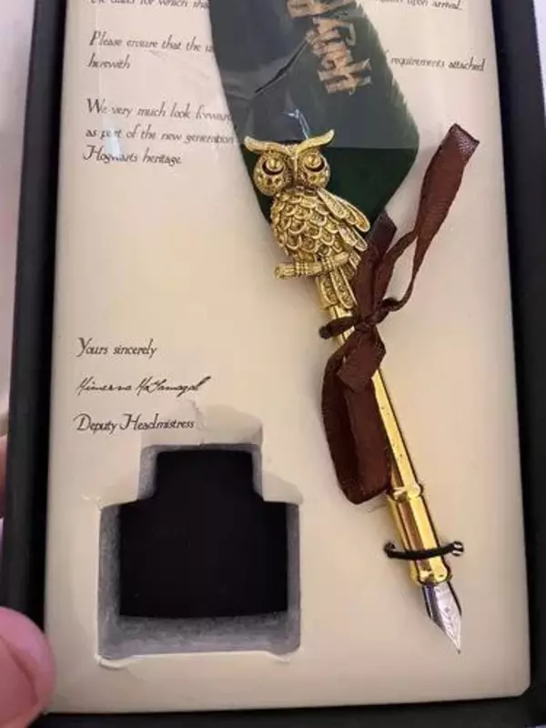 Подарочная перьевая ручка Гарри Поттер.  Если перед Вами встала нелегкая задача выбрать красивый и необычный подарок ребенку или коллеге, другу,родственникам , то Вам стоит присмотреться к нашему пода