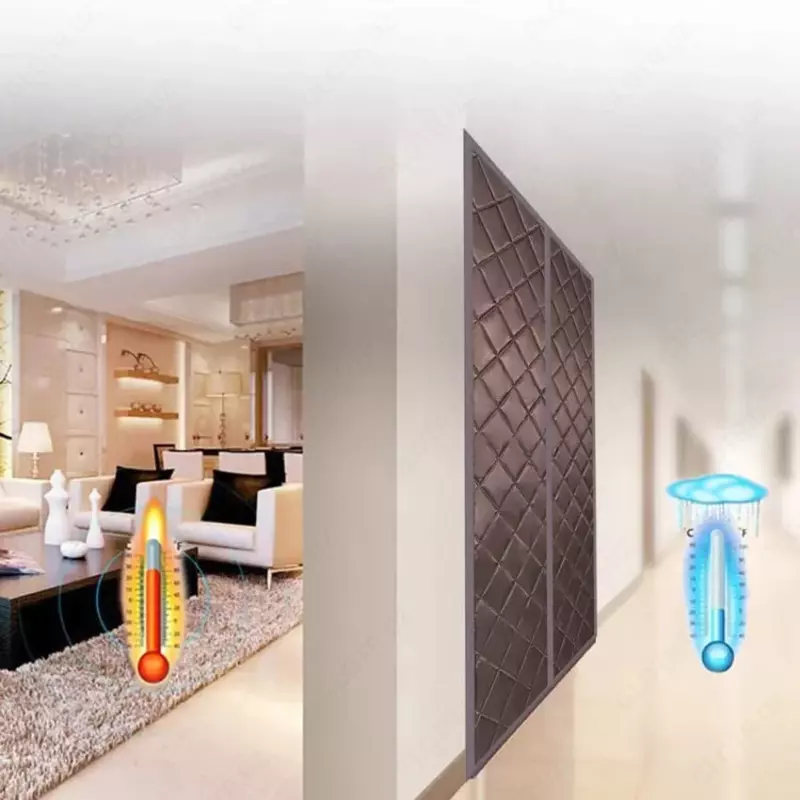 Теплоизоляционные шторы для входных дверей Только в розницу