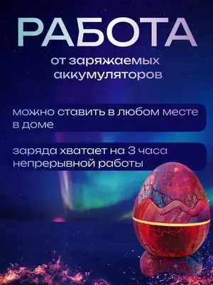Ночник проектор Яйцо Дракона Только в розницу