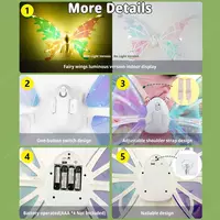 300 000 сум Электрические крылья бабочки для девочек с музыкальными огнями