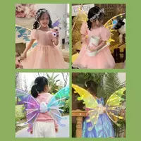 Электрические крылья бабочки для девочек с музыкальными огнями Только в розницу