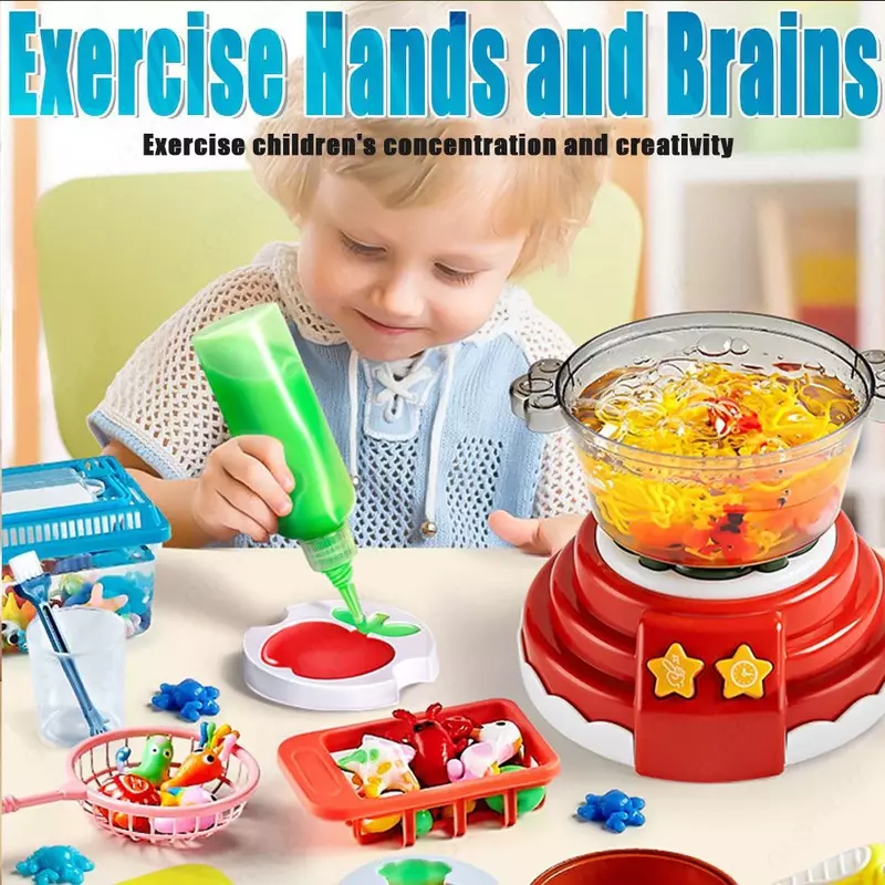 Новинка! Волшебный горшок для изготовления еды с имитацией кипения и бурления