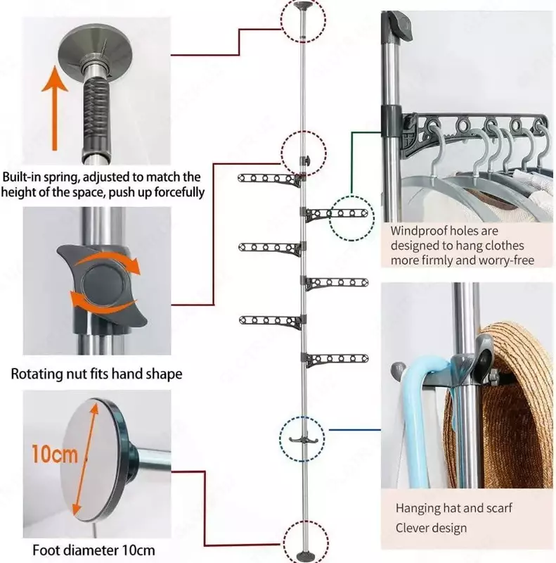 Гардеробная стойка