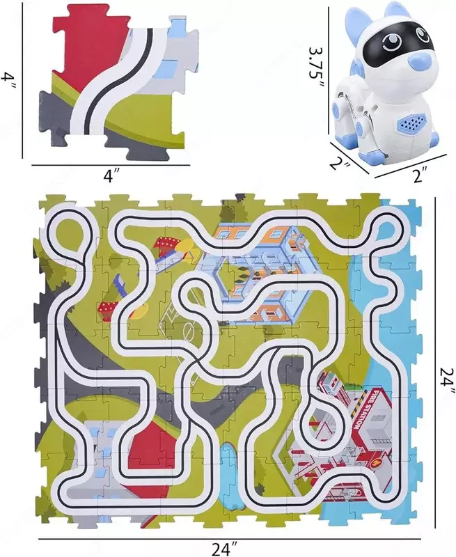 Hiitytin детский игровой набор-головоломка с транспортными средствами