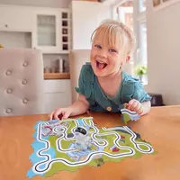 Hiitytin детский игровой набор-головоломка с транспортными средствами ЯТТ "Домашний Уголок"