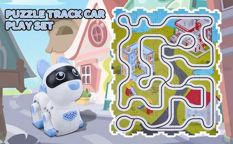 Hiitytin детский игровой набор-головоломка с транспортными средствами