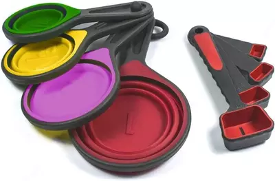 Набор силиконовых мерных ложек Silicone Measuring Cuo Set - 70 000 сум / шт.