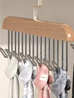 Вешалка с крючками для ремней и галстуков ЯТТ "Домашний Уголок"